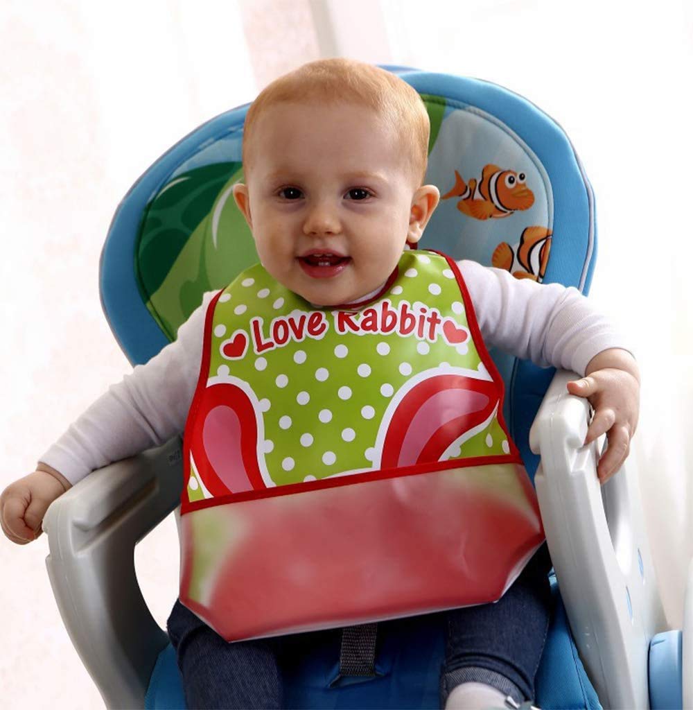 SLOSH Bavaglino Impermeabile in Plastica EVA per Bambino Neonati