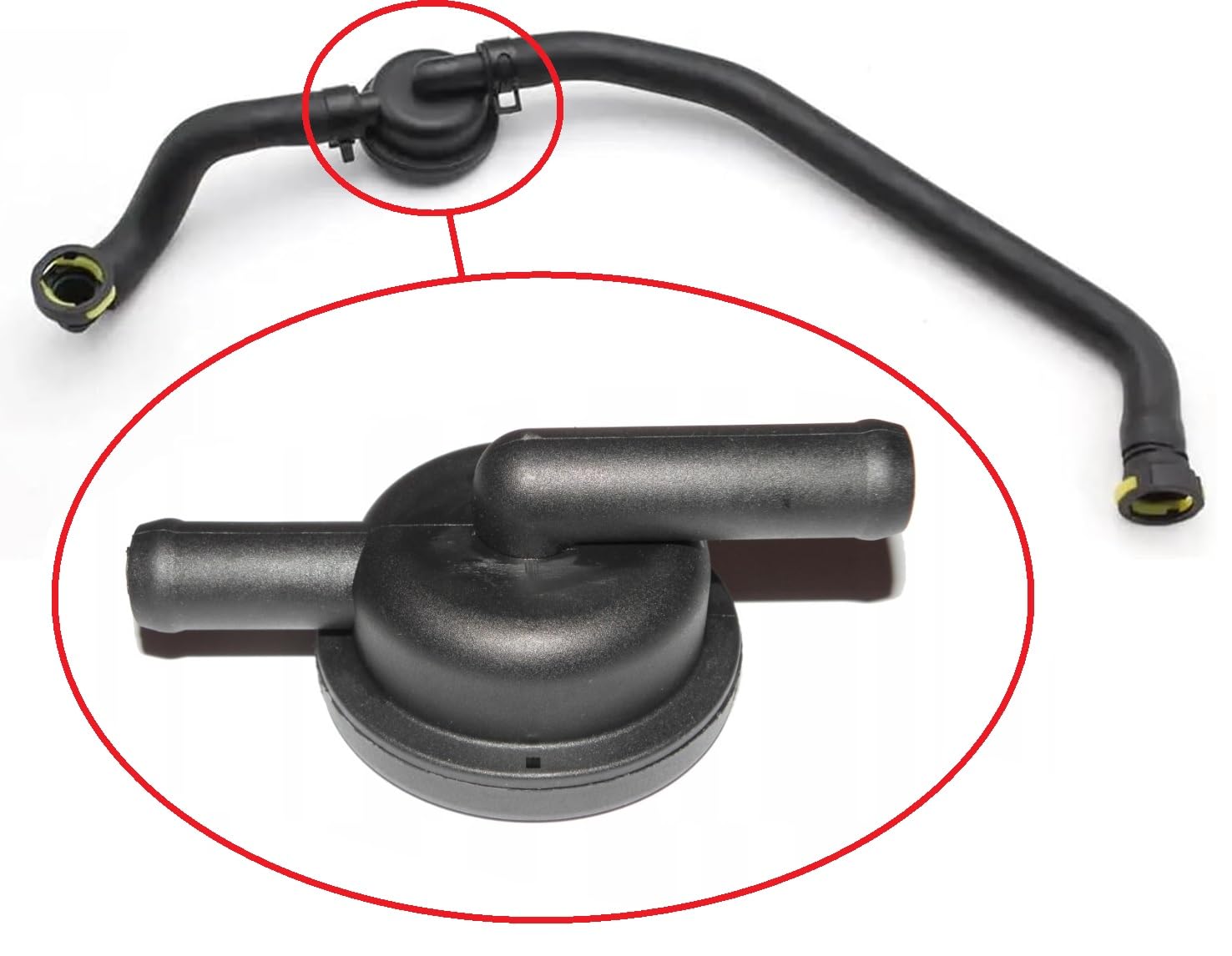 Valvula Decantador Ventilación Vapores Aceite compatible con RENAULT 1.9 D - OEM 8200045745 3911171919 8200602648 1811867JA0 8200136128 8200063371 8200576778