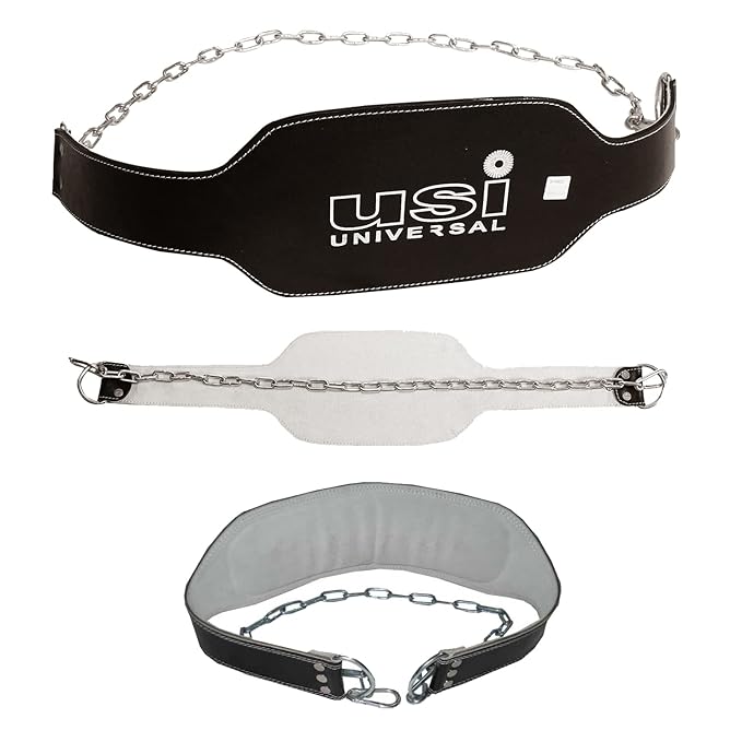 USI UNIVERSAL THE UNBEATABLE Dip Belt, 790DP Dip Belts With Chain