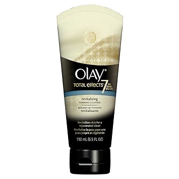 total effects foaming facial cleanser