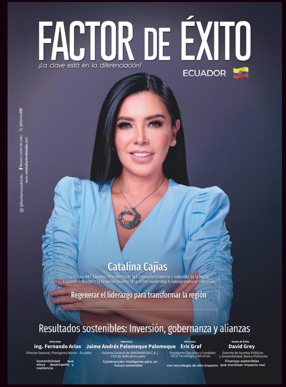 Resultados Sostenibles: Inversión, gobernanza y alianzas: Edición #19 Ecuador (Revista Factor de Éxito Ecuador)