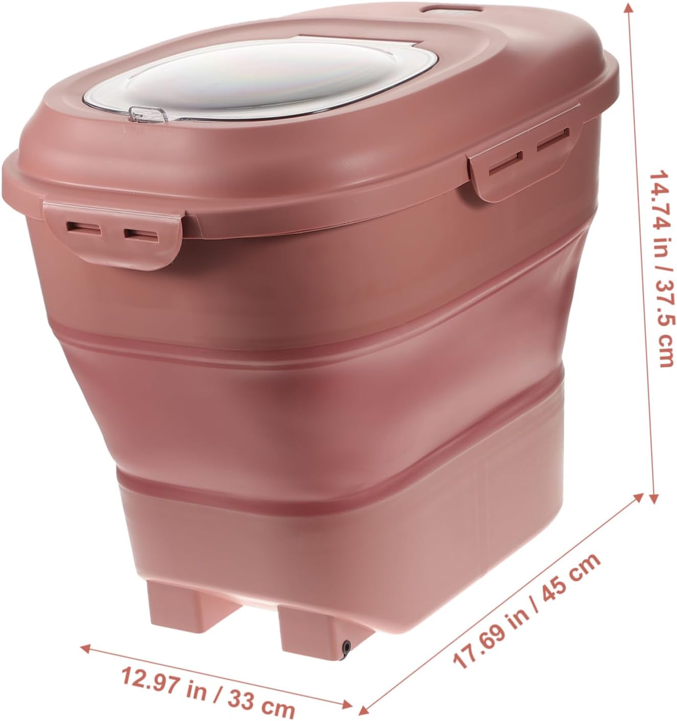 BESPORTBLE Household Dog Snack Bin Multifunctional Cat Food Storage Bucket Stylish and Container for Pet Food and Other Items Lightweight Space-saving Design for Home Use