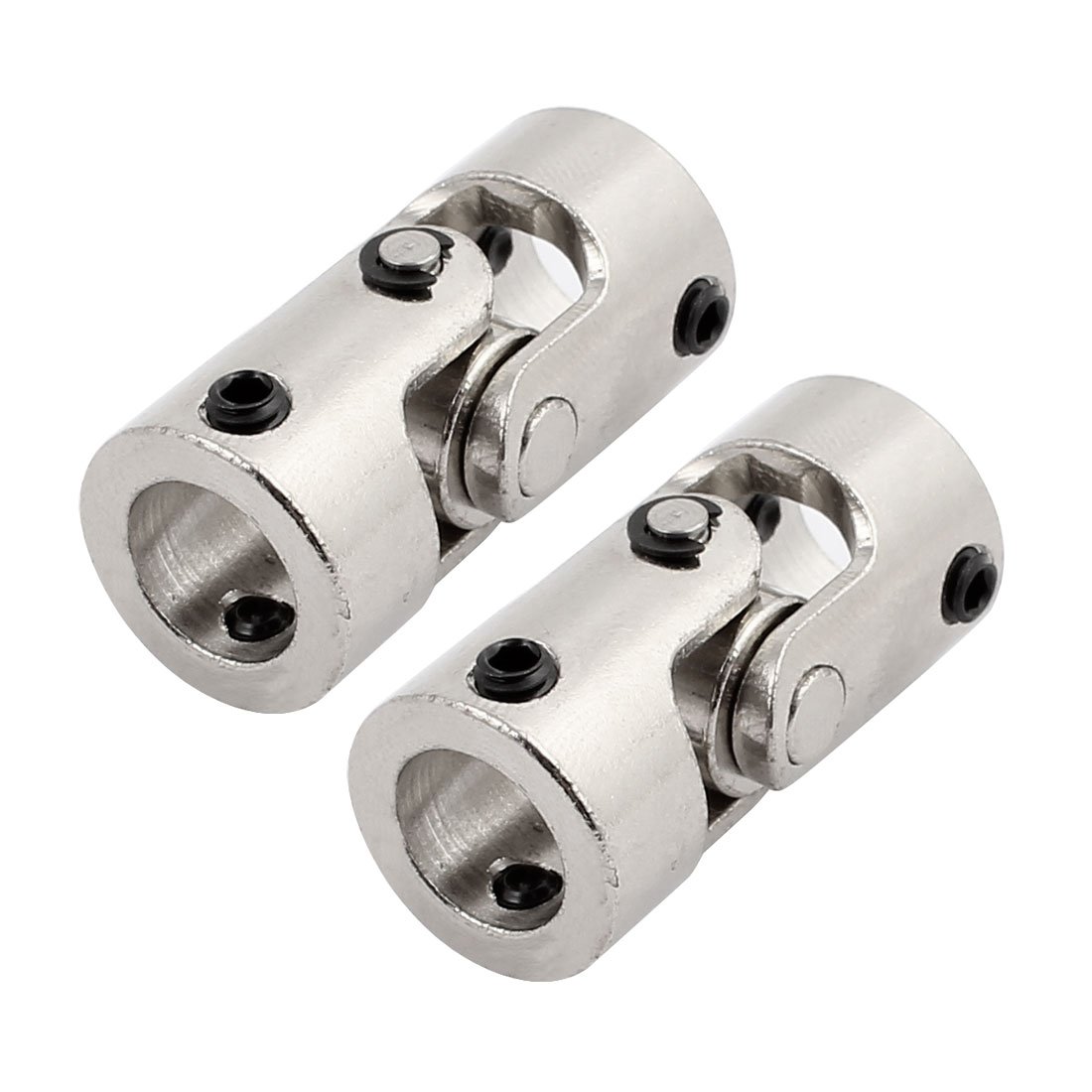 sourcing map 2 Stk 10,0 mm bis 10,0 mm ID drehbar Universelle Lenkwelle U-Kupplung