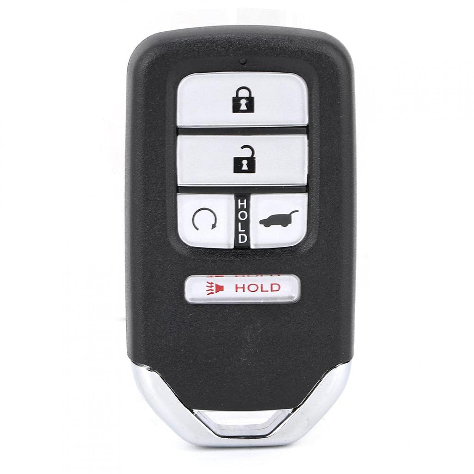 Chiave wireless per auto, chiave telecomando per auto a 4 pulsanti 433MHz 47 chip adatta per CR-V/Civic/Pilot SUV KR5V2X