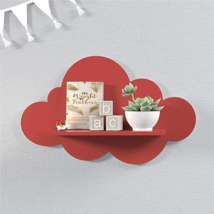 Tuba Art Wooden Beautiful Wall Modern Mounted Floating Rack Shelves ...