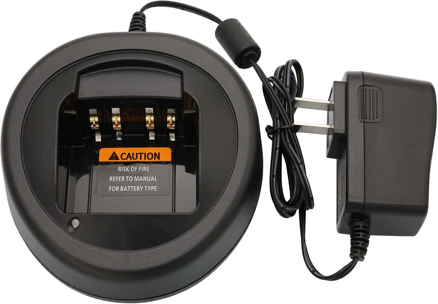NNTN8117A NNTN8117 Battery Charger Compatible for Motorola XPR3300 XPR3500 XPR6550 XPR6580 XPR7550 XPR7580 WPLN4232A WPLN4226A PMNN4409 PMNN4077(NO-IMPRES)