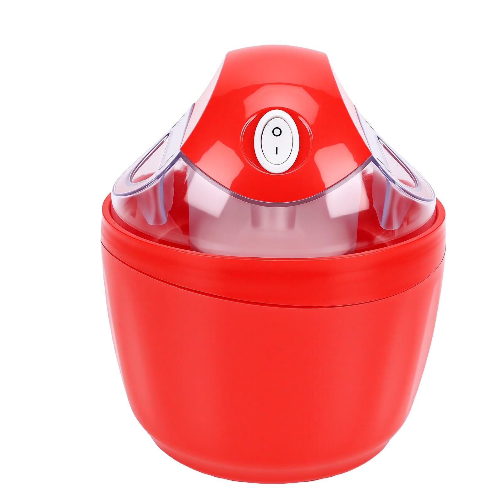 Topiky Máquina Eléctrica para Hacer Helado para Niños, Tazón Mini (rojo)