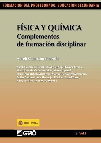 Física y Química. Complementos de formación disciplinar: 051 (Didáctica de las Ciencias experimentales (Física y Química)/Formación y Desarrollo Profesional del Profesorado)