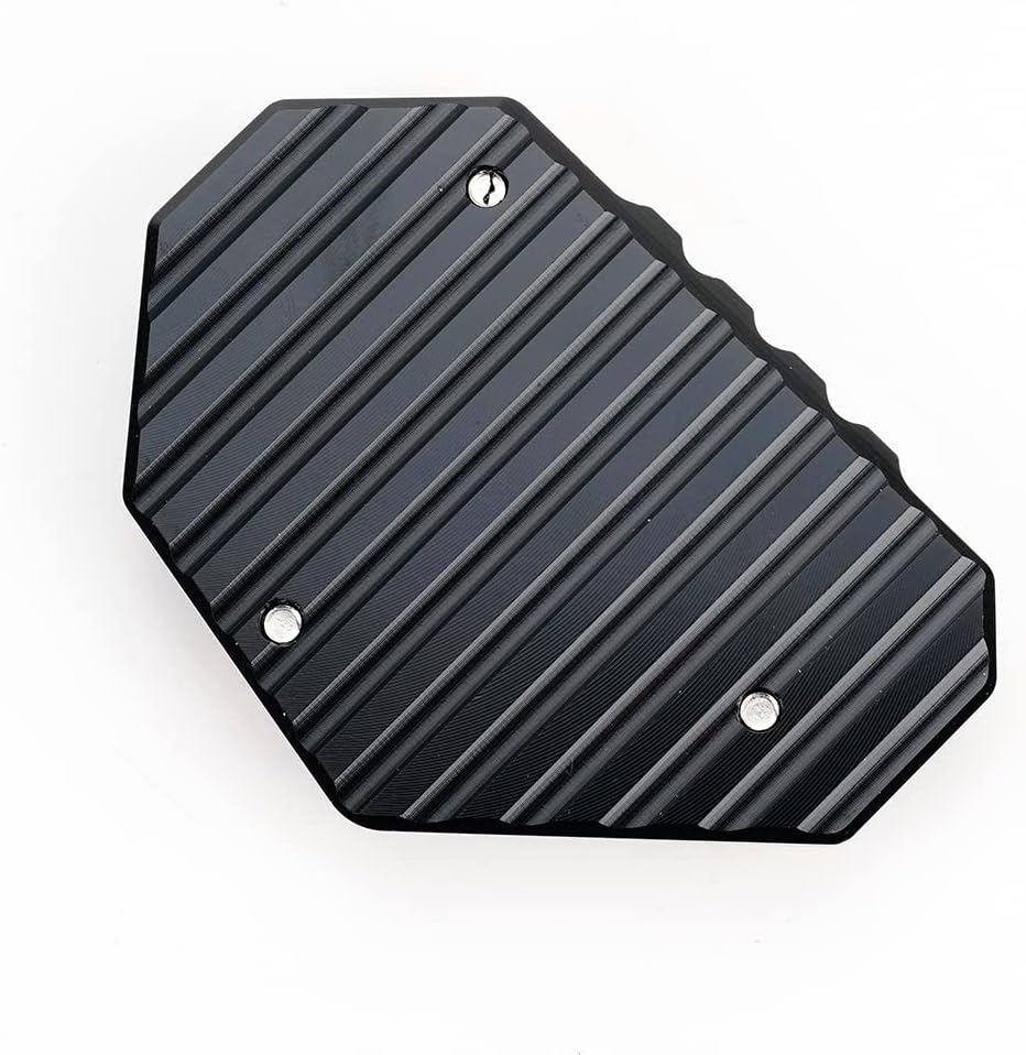 MOWOK Fit For Goldwing GL1800 2002-2017 and 2018-2025 Goldwing GL1800 1800 Motorcycle Side Stand Extension Kickstand foot Pad (Year 2018-2025 (Black))