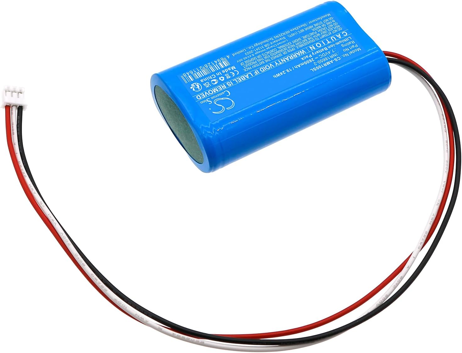 Cameron Sino Battery for AMIRO AMLO1, AMLO2 PN:AMIRO INR186&50-2 2600mAh / 19.24Wh