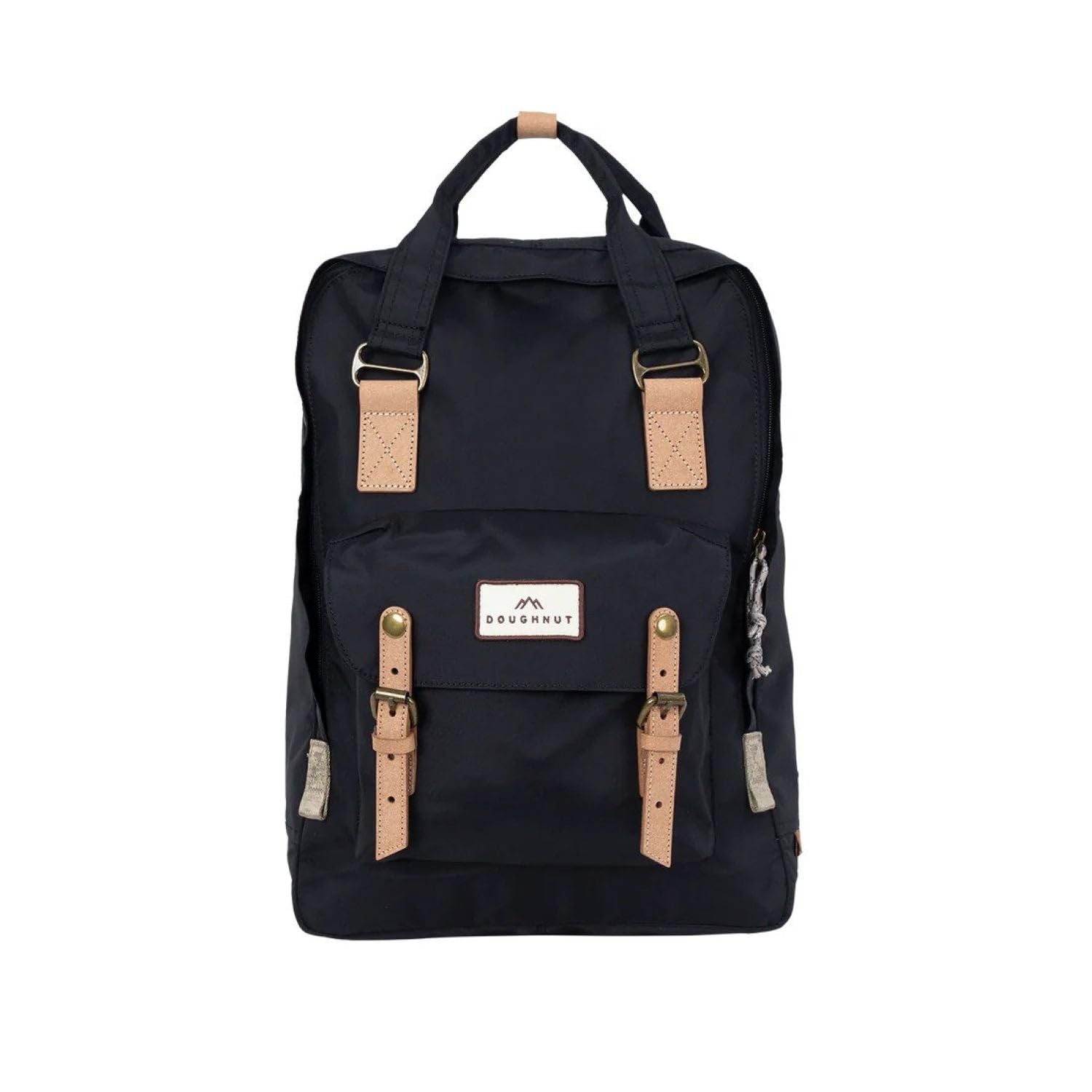 Doughnut Macaroon Large Jungle Backpack 15 Inches, black, One Size