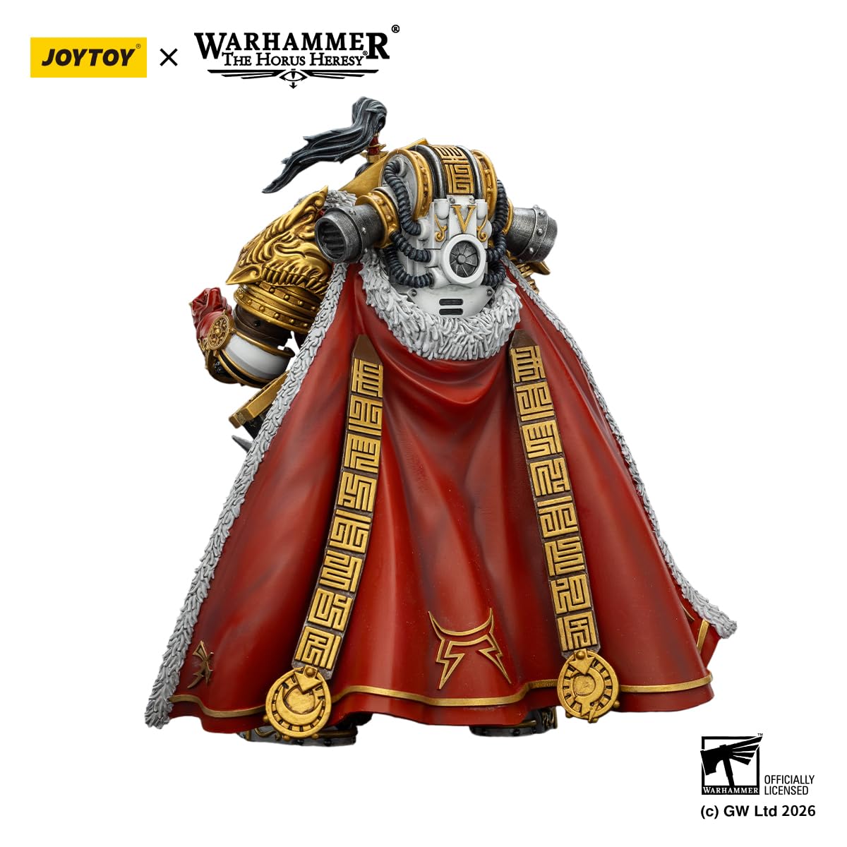 JOYTOY Warhammer 40K figurki akcji 1/18 białe blizny Jaghatai Khan Primarcha V Legionu prezenty urodzinowe model kolekcjonerski Warhammer miniatury