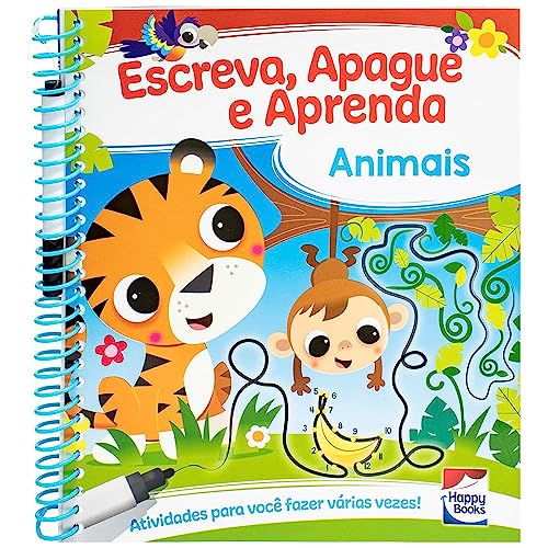 Escreva, Apague e Aprenda: Animais:
