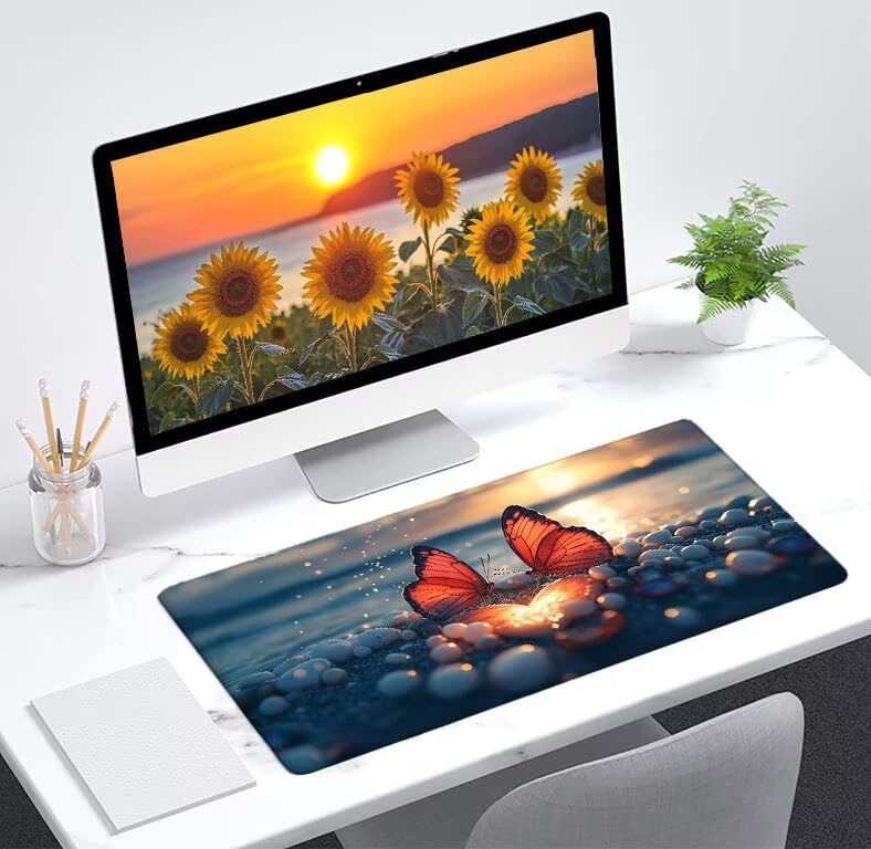 Mouse pad grand format 900x400 pour ordinateur de bureau