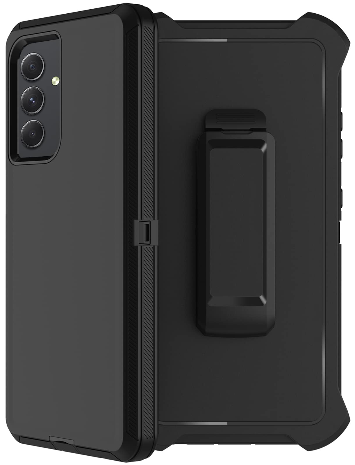 RubCase for Samsung Galaxy A54 5G Case with Belt Clip Holster, 2X Screen Protector, Heavy Duty Military Grade Full Body Shockproof Rugged Protective