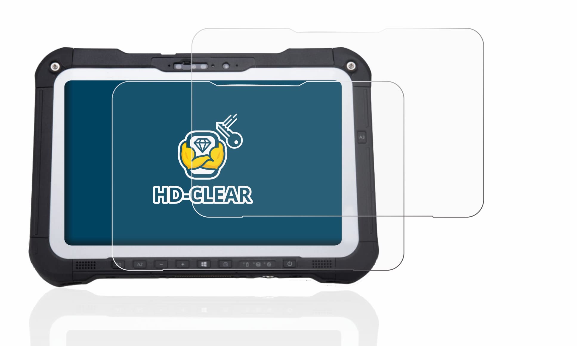 brotectScreen Protector compatible with Panasonic Toughbook FZ-G2 / Toughbook G2 (2 Pack) - HD-Clear Protection Film
