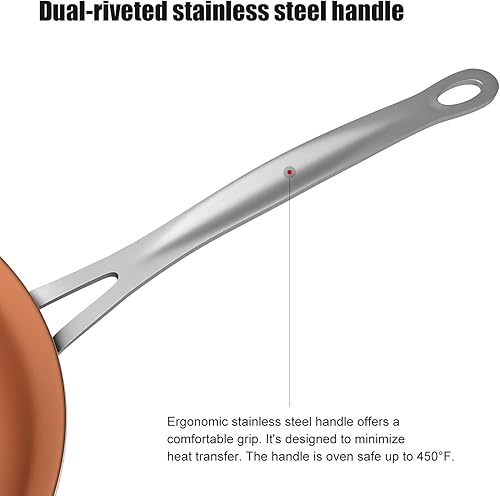 Miniatura 3 de COKSMARK Sartén antiadherente de cobre