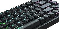 Vista 8 de Xtrfy Teclado compacto para juegos K5 RGB con cable Diseño de EE. UU. (negro)