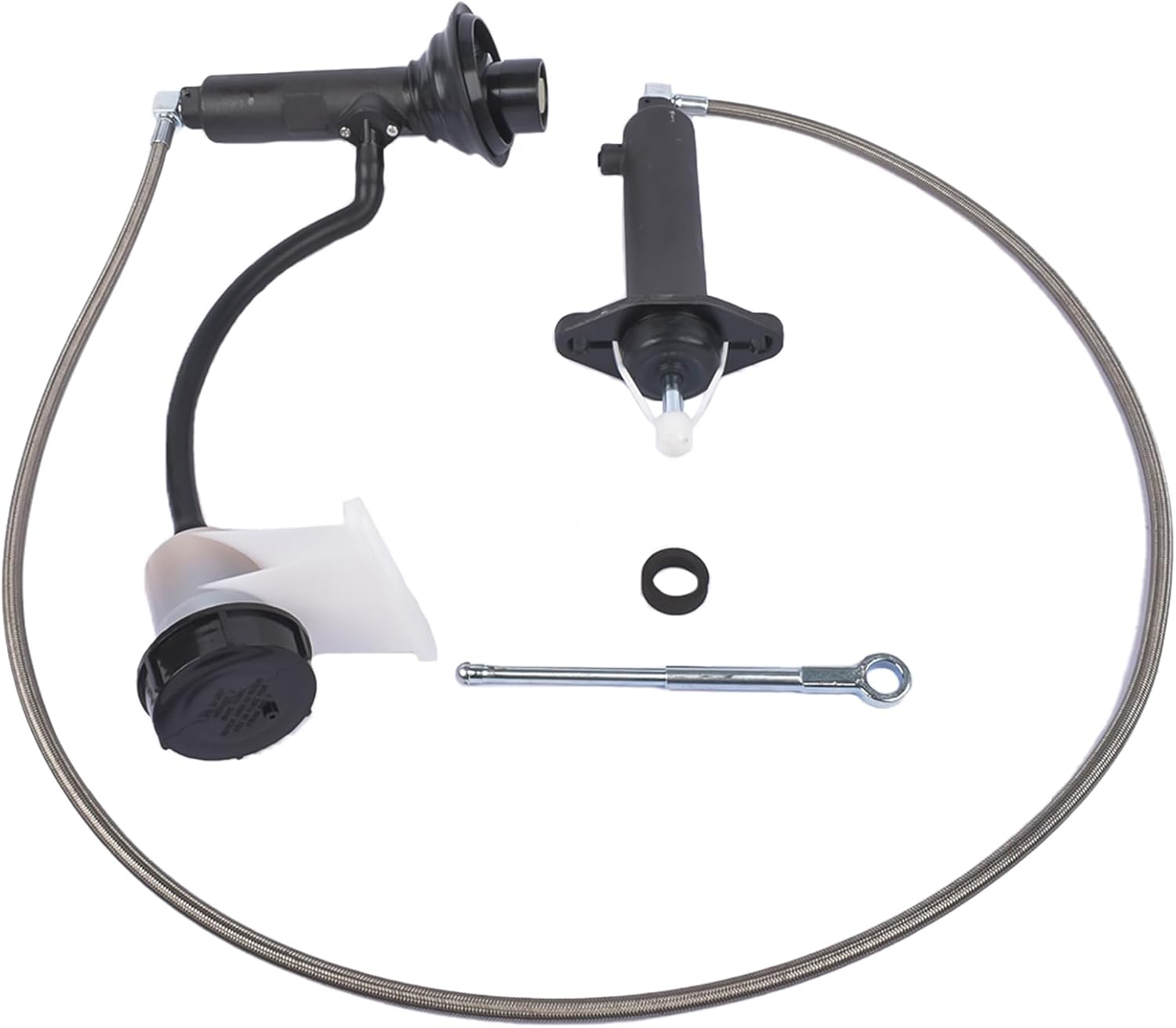 CC649029 52087601 Clutch Master and Slave Cylinder Assembly Replacement for 1994-1997 Dodge Ram 2500 3500 5.9L Diesel 8.0L Gas