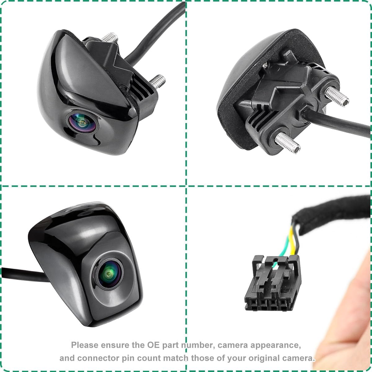 95760A2520 Rear View Camera Replacement for Kia Rio Sedan 2011-2017, OE Backup Reverse Cam Replaces 95760-1W500 957601W500 957601-W550 957601W550 95760-A2520 by GreenYi
