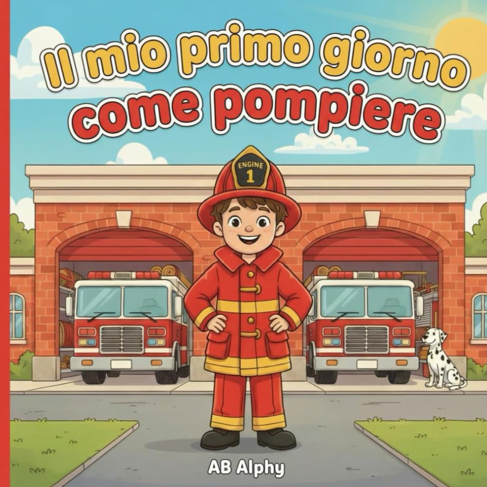 Il mio primo giorno come pompiere: Una storia divertente ed educativa su come diventare un pompiere: 1