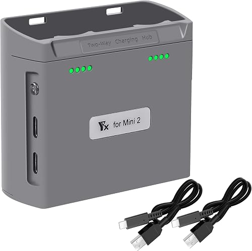 LYONGTECH Chargeur de Batterie pour DJI Mini 4K/2,Mini SE…