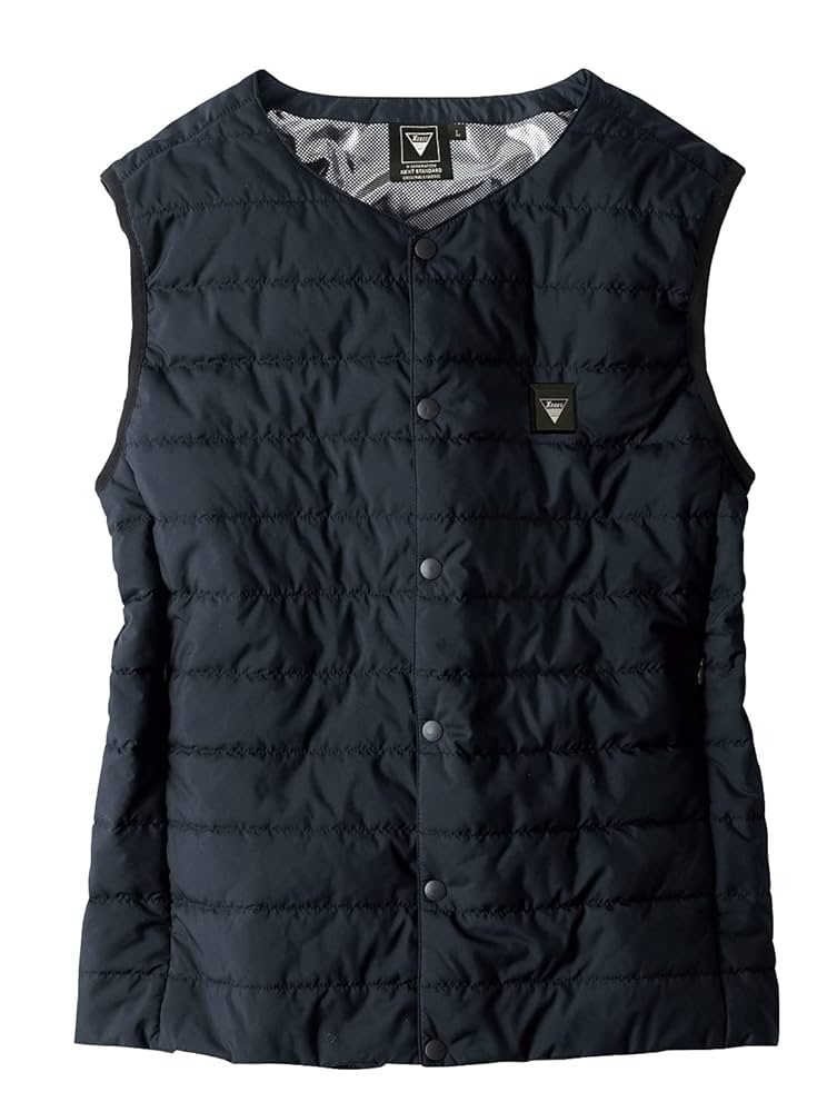 ヒーターベスト　スーツベスト　ジレ　（FABRIC TOKYO） SLIM TAPERED】【春夏】ジレ(ベスト)/ネイビー×ウィンドペン/4S