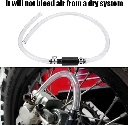 Miniatura 2 de Acouto Manguera de purga de freno de motocicleta 08-0143 Kit de herramientas de sangrado de tubo de válvula unidireccional Herramienta de