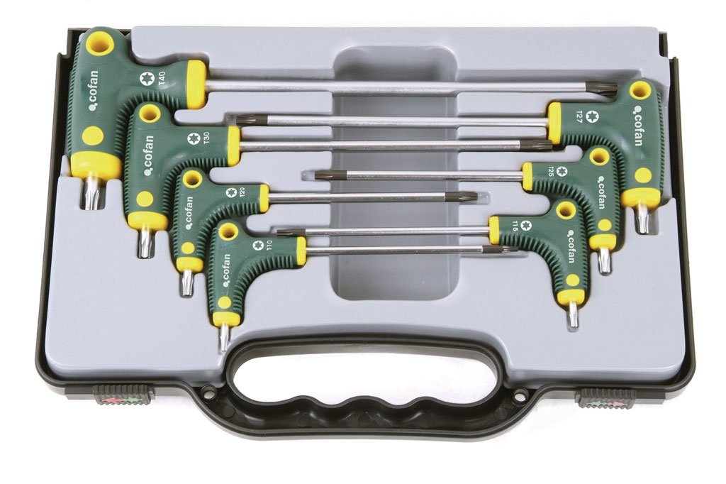Screwdriver Set 7 Pzi T Torx