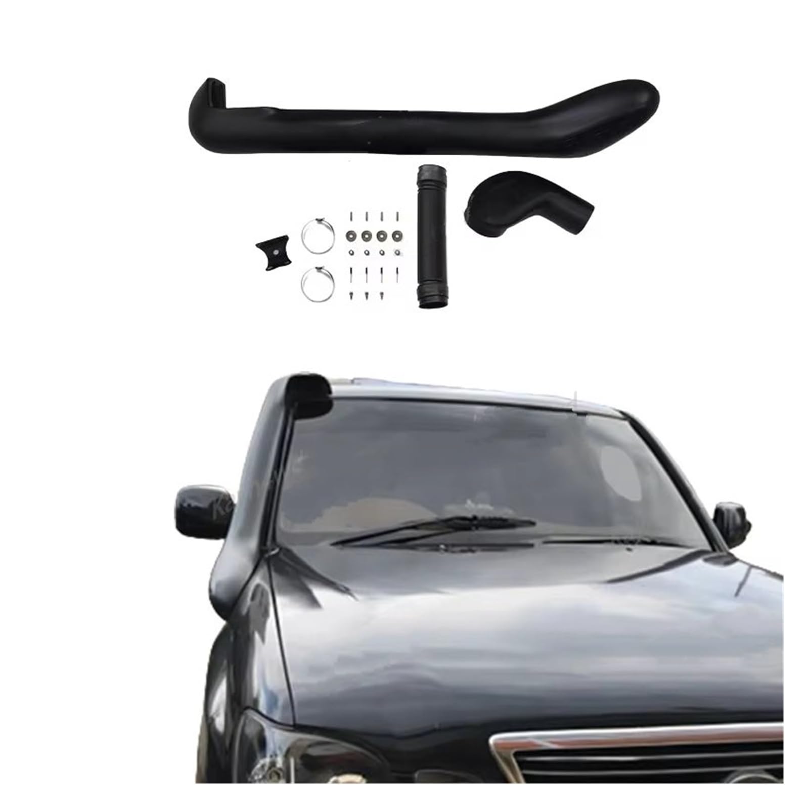 Wąż wlotowy powietrza do Toyoty do Land dla Cruiser LC100 FJ100 do Lexus LX470 Wading Hose Pipe Off Road 4x4 Zestaw do nurkowania 1998-2006 Zestaw do nurkowania samochodowego