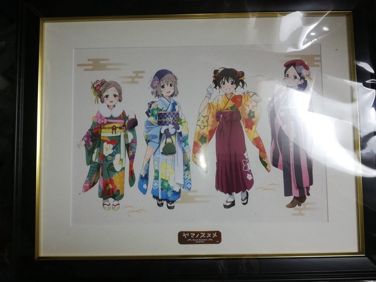 伝 土佐光吉、月次風俗図画帖、超希少・大判画集画、新品額装付