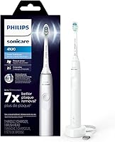 Vista 16 de Philips Sonicare 4100 HX3681/24 - Cepillo de dientes eléctrico recargable con sensor de presión, color negro