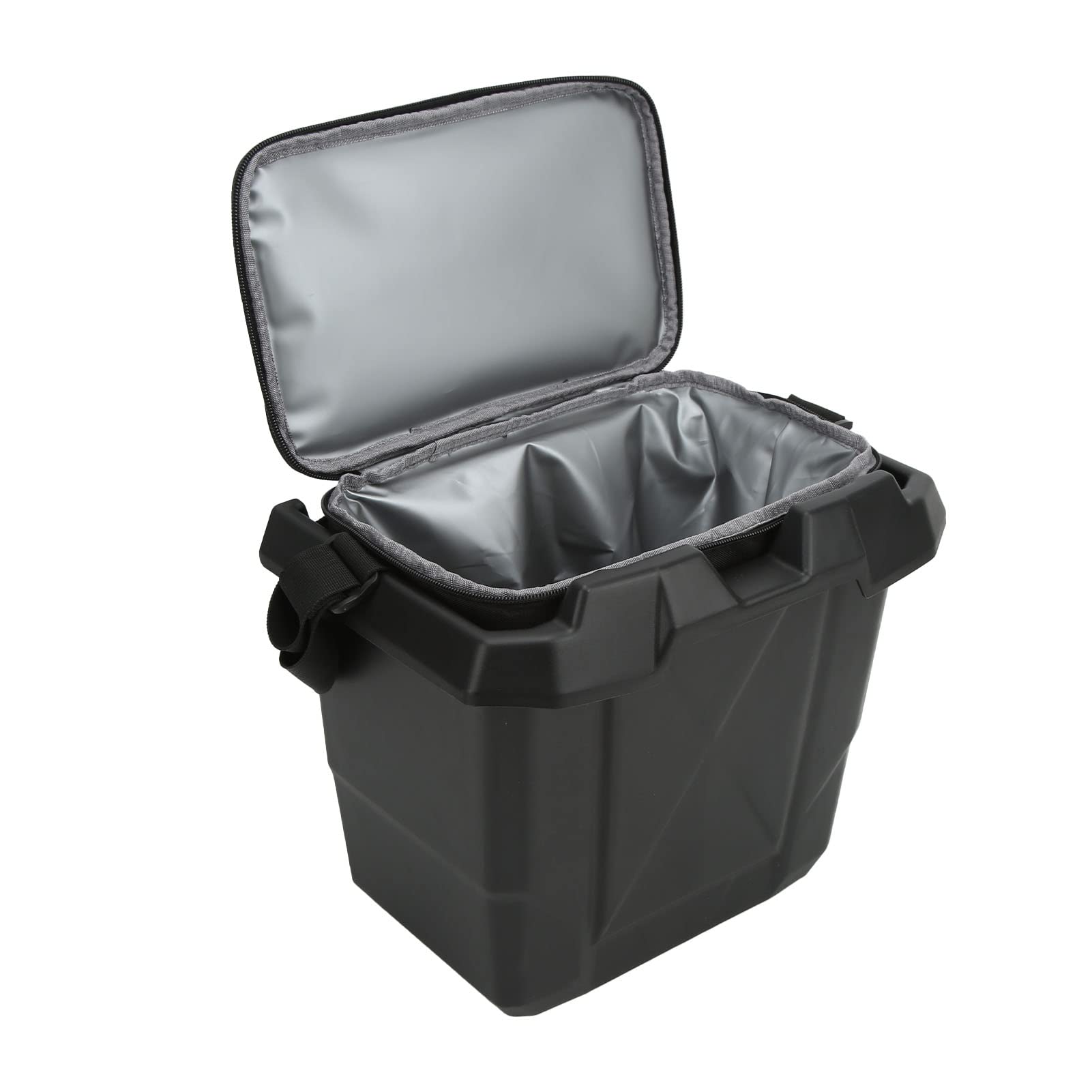 Caja de almacenamiento debajo del asiento 715003446 Compartimiento de almacenamiento debajo del asiento central ABS de gran capacidad 8L con bolsa para HD10 HD5 HD8