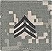Army Combat Uniform ACU Enlisted Rank (Sew-on Shirt, E-5 Sergeant)