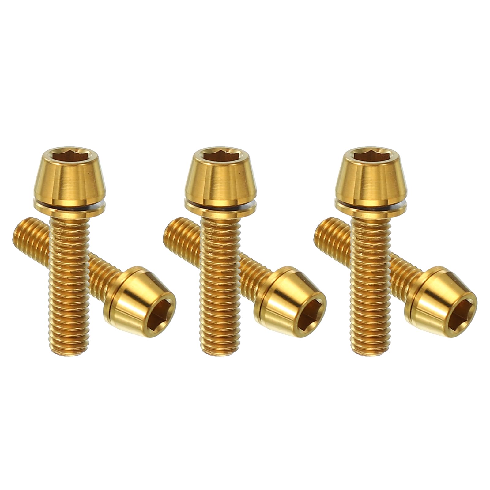 PATIKIL M5x20mm Titanium Bicycle Stem Bolt