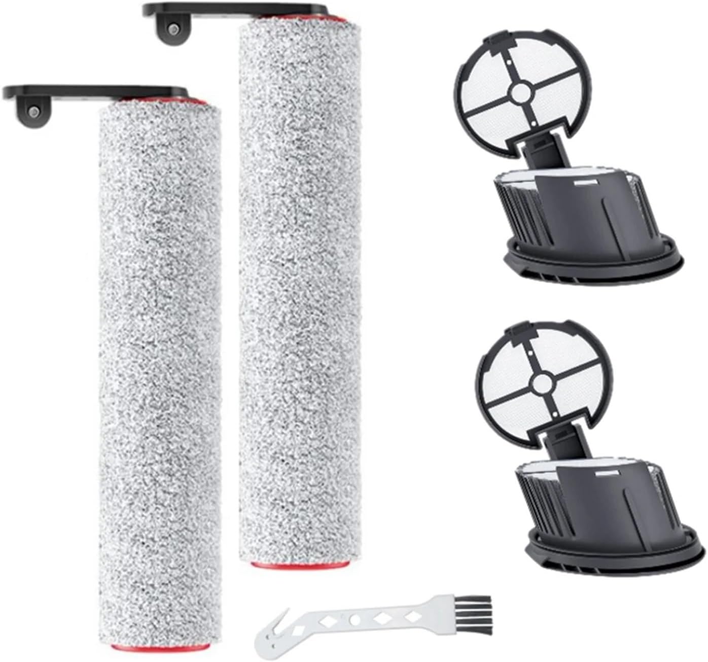 ドリーム H14 Pro/H20Ultra/H30Ultra/H13Proと互換性があり 床スクラバー掃除機ローラーブラシ Hepa