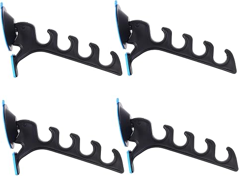 Fishing Rod Holder for Car - 4PCS Adjustable Rack with Suction Cups, for Truck SUV Window