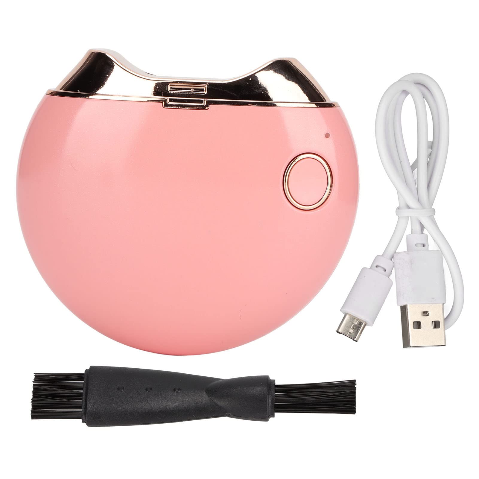 Tagliaunghie elettrico, sicuro per prevenire schizzi, tagliaunghie piccolo, tagliaunghie automatico, forbice per unghie, strumento per tagliare le unghie per bambini, anziani e adulti (rosa)