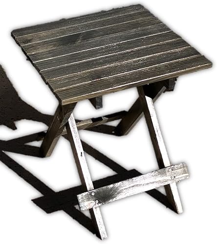 Mesa plegable de madera