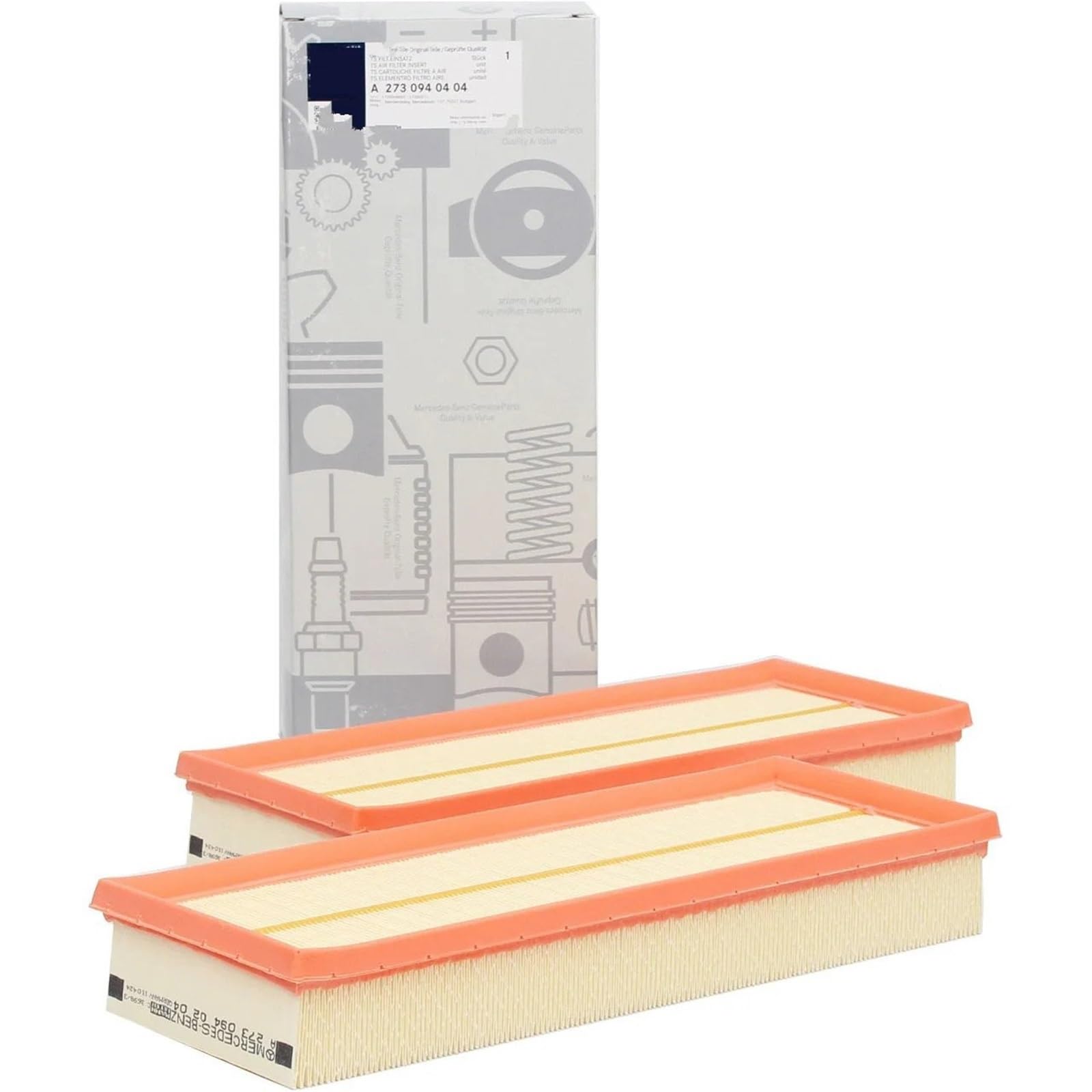 Filtro Abitacolo Set filtro aria motore 2730940404 1120940604 1120940004 2730940204 Per E300L/C280/GL550/GLK/R500/SLK/ML/S Antipolline Biofunzionale