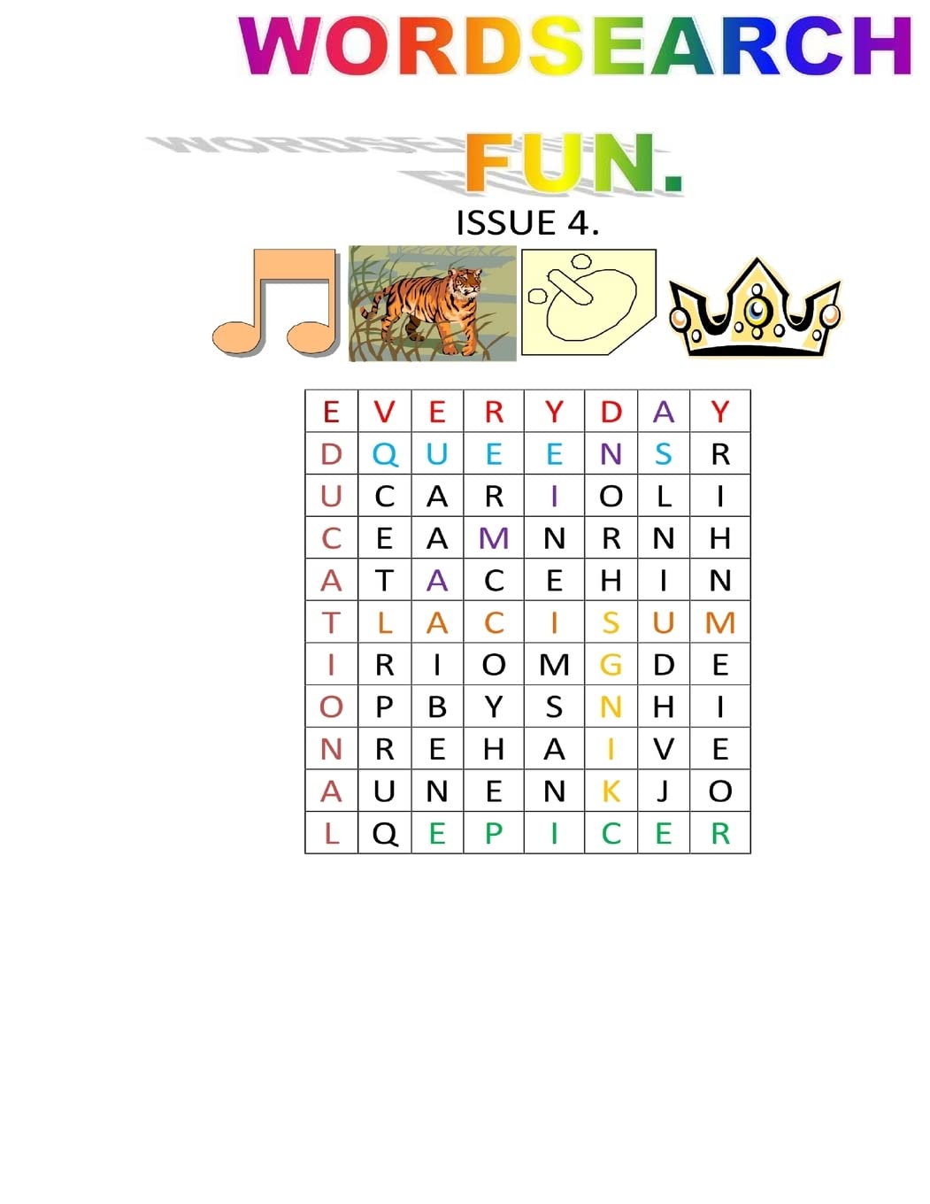 Wordsearch Fun: Volume 4