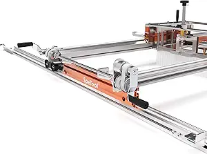 SpeTool Easy Manual Driver for Xpert Slab Flattening Mill, Easy-to-install Woodworking Accessory of Router Sled for Flattening Slabs (Router Sled NOT Included)