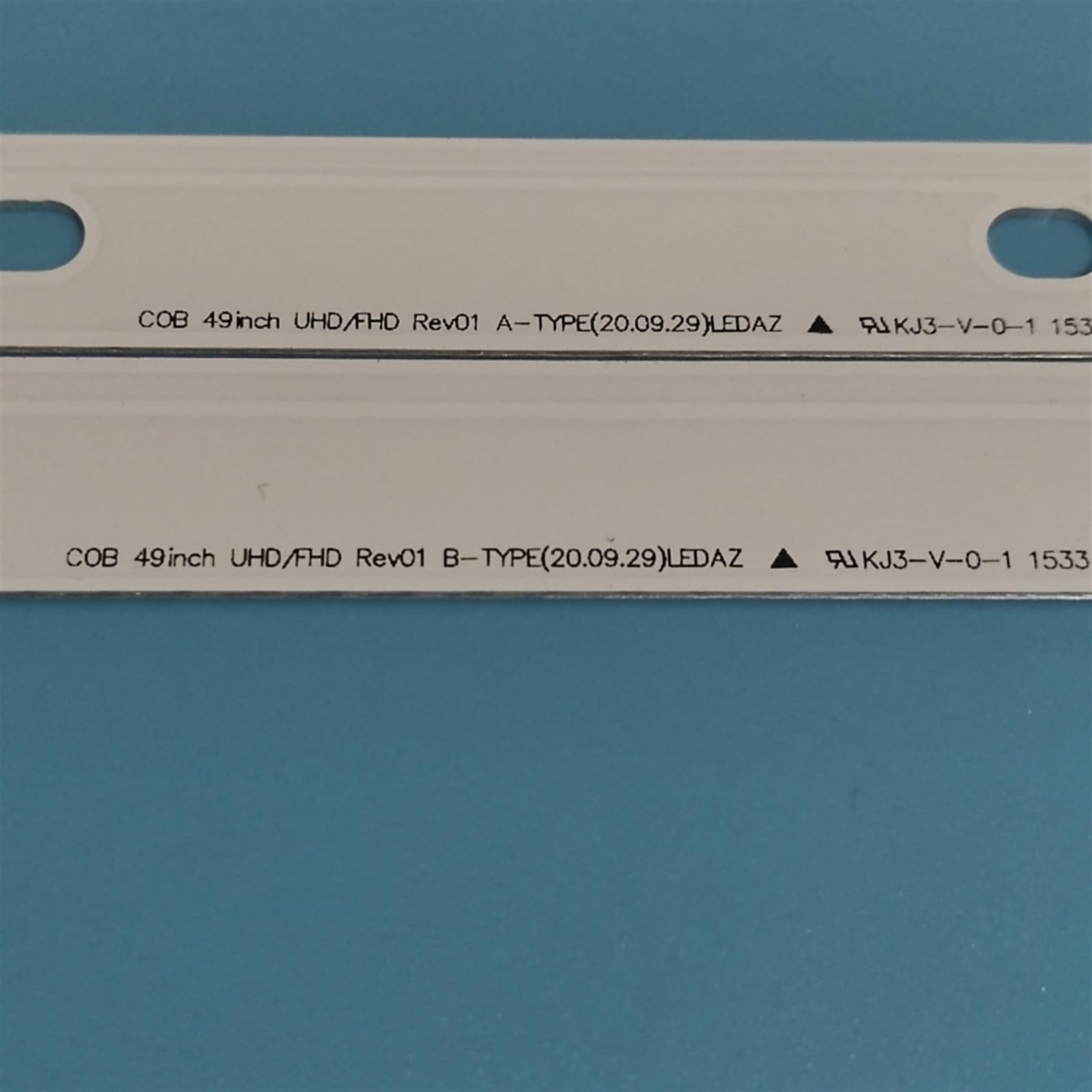 Tira de retroiluminación LED de 8 piezas compatible for LG 49UK6200PUA 49UK6300PLB 49UJ635V 49UJ634V 49UF640T 49UH6100 49UH619V 49LF510V 49uf6409 49UJ630V