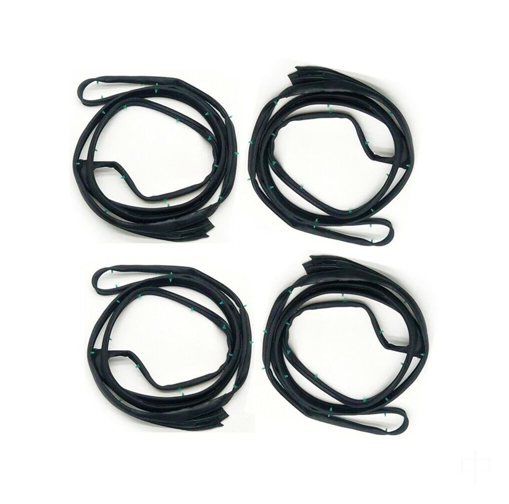 Qdouimoo One Color Beltline Molding For Accord For Sedan 2003-2007 Door Weatherstrip Seals (Oe# 72365-Sda-A01, 72825-Sda-A01)