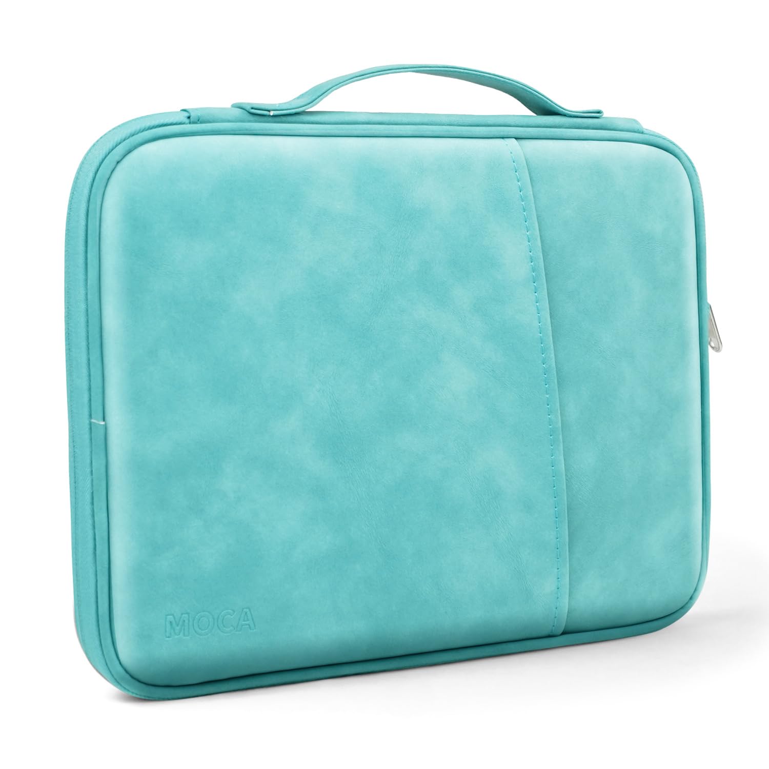 MOCA Tablet Sleeve Case for 9.7 iPad /10.9 inch New iPad / 11 inch iPad Pro / 10.2 inch iPad / 10.9" iPad Air, Galaxy Tab A8 10.5" Protective Bag, Fit Apple Smart Keyboard, Black (Sky -Blue)-image-17