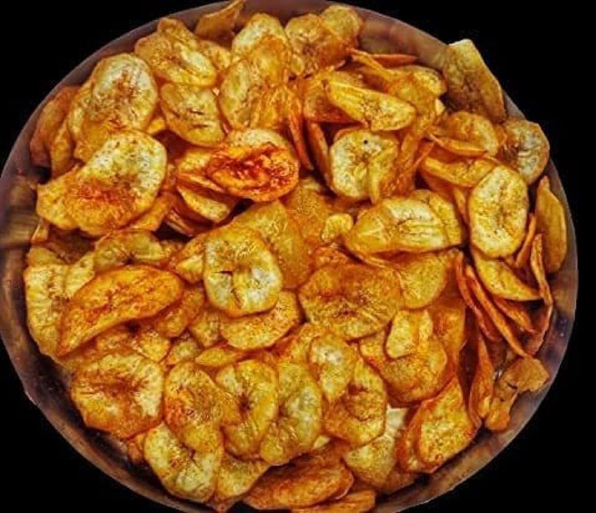 Veganic Masala Banana Chips | Spicy Crunchy Kerala Plantain Wafers | Fried In Coconut Oil - 300gm (B0BTHSWW1N) Amazon Price History, Amazon Price Tracker