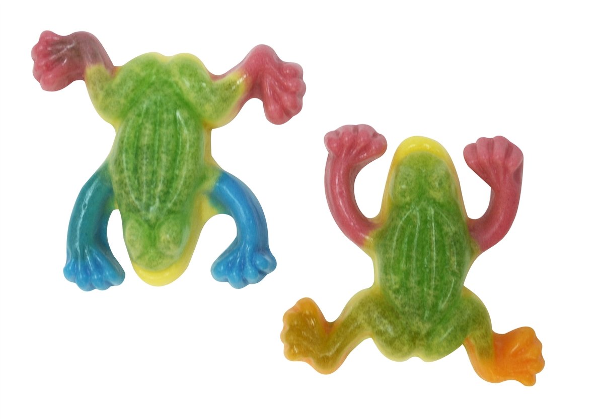 Gummy Frogs Candy 2.2 Pounds - Weird Reptile Amphibian Candy