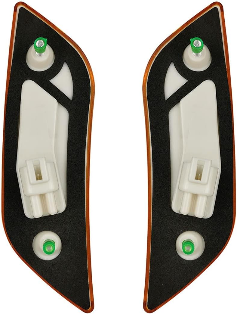 FV LED Front Fender Turn Signal Lights 2PCS Side Indicator Lamps Compatible with Peterbilt 579 (2013-Present) and 587 (2011-2018), Replaces P54-6147, P54-6147R, P54-1212-100,P54-1212-100R