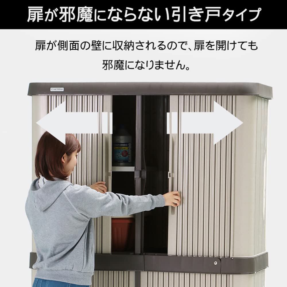 アイリス　IRIS　ホームロッカー　ワイド　HL-1800F   115×58×180　日焼け使用感あり　中板1枚欠品　 アイリスオーヤマ ホームロッカー ワイド HL-1800F 1台 （直送品