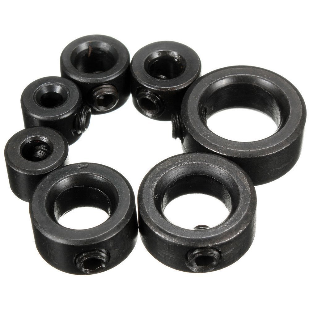 Yakamoz 2 Set Drill Stop Assortment, 8Piece Drill Depth Stop Collars